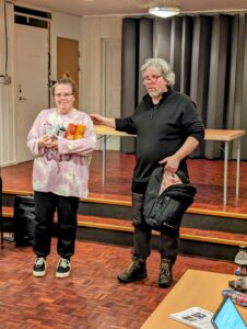 Josephine Björklund avtackas